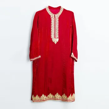 Nepālas, Pakistānas, Indijas Apģērbs Vīriešu garām Piedurknēm Kurta Punjabi Etnisko Apģērbu