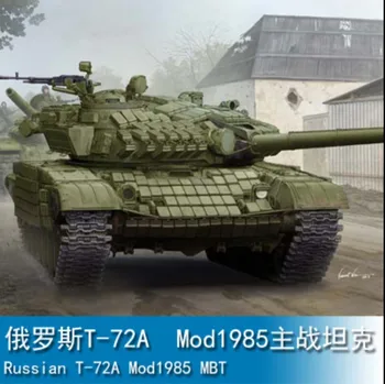 Trompetists modeļa komplekta 09548 1/35 krievu T-72.A Mod. 1985 MBT