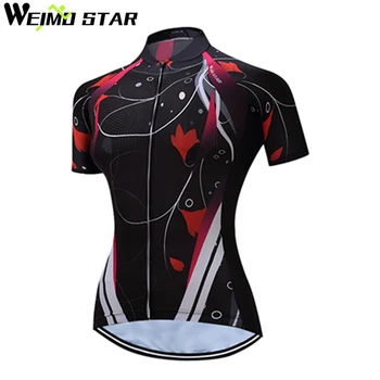 WEIMOSTAR Team Pro Velosipēdu Jersey Sieviešu Ropa Ciclismo T-Krekls, Sporta Apģērbs, Velosipēds Īsām Piedurknēm Velosipēdu Džersija Tops Izmērs M-XXXL