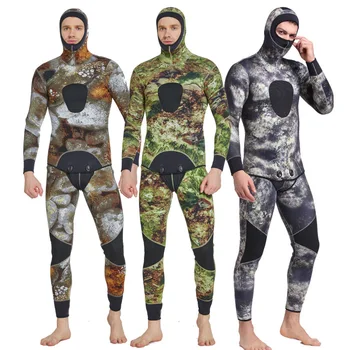 3MM gumijas ūdenslīdēju kostīms sadalīt ķermeņa sērfošanu uzvalks vīriešu silto ziemas peldēšanas long piedurknēm viens gabals peldkostīms