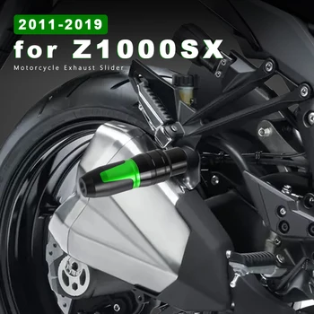 Nokrišanas Aizsardzība Alumīnija, par Kawasaki Z1000SX Z1000 SX 2011-2019 2015 2016 2017 Motociklu Izplūdes Slīdni Crash Aizsargs