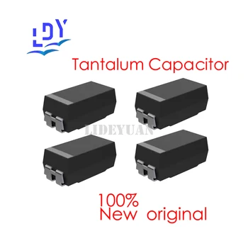 10pcs Tantala kondensators 293D156X96R3B2TE3 parametrs kapacitāte: 15uF Precizitāte: ±10% Nominālais spriegums: 6.3 V 293D156X96R3B2TE3