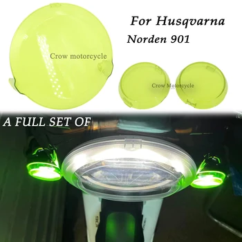 NORDEN 901 2022 - Motocikla priekšējo Lukturu Galvas Gaismas Aizsargs Aizsargs Vāks Husqvarna Norden 901 NORDEN901 2022 2023