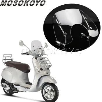 Caurspīdīgs Scooter Motociklu Skaidrs, Dūmu Priekšējā Vējstikla Touring Lidot Ekrāna Vēja aizsargs Primavera 150 Flyscreen