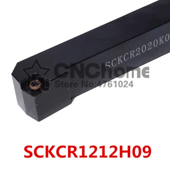 SCKCR1212H09/ SCKCL1212H09 CNC Ārējās virpošanas instrumentu turētājs,Vītņu par Skava Virpu Griešanas Instrumentu turētājs CCMT09T304 Ieliktņiem