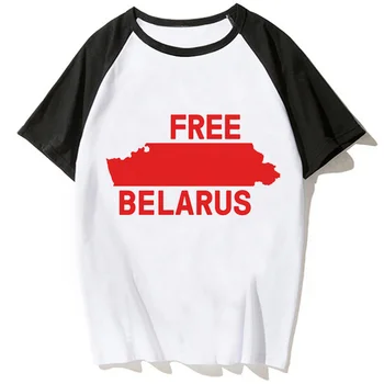 Baltkrievijas t sievietēm Y2K tshirt sieviešu grafisko dizaineru apģērbu harajuku