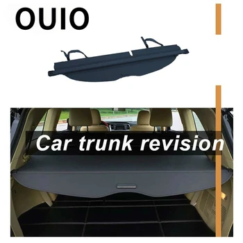 OUIO 1Set Automašīnas Aizmugurējā Bagāžnieka Kravas Pārsegs Uzglabāšanai Custion Ford s-MAX Automašīnas-optiskā Black Security Shield Toni, Auto piederumi