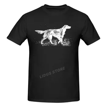 Smieklīgi Īru Seters Suns T Krekli Grafiskais Streetwear Īsām Piedurknēm Dzimšanas dienas Dāvanas Vintage Suns Mīļāko Īpašnieks, T-kreklu apdruka Vīriešu Apģērbs