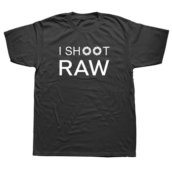 Fotogrāfi I Uzņemt Raw T-krekli Vīriešu Vasaras Modes T Krekls sievietēm Atdzist Īsām Piedurknēm Kokvilnas Pamatfunkcijas Kamera Top Tee футболка
