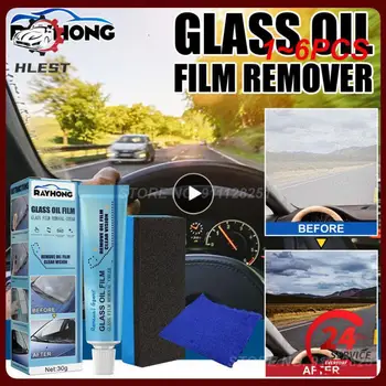 1~6PCS Rayhong GM Stikla Pulēšana Degreaser Cleaner Eļļas kārtiņu, Tīrīšanas un Pulēšanas Pastas, Vannas Logu Stikls Automašīnas Vējstikla