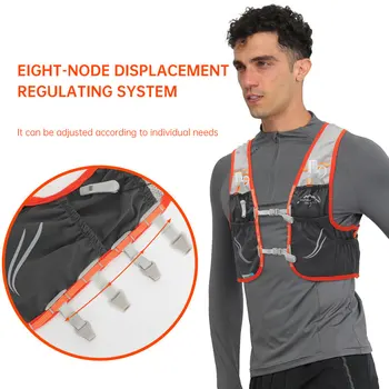 Viegls darbojas mugursoma mitrināšanu veste, piemērota velosipēdu maratona pārgājieni, distanču ultra vieglo portatīvo 2.5 L, 3.5 L