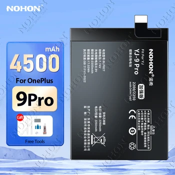 NOHON BLP827 Akumulatoru OnePlus 9 Pro 9R 8 7 6 Tālruņa Baterijas, Viens Plus 9RT 8T 7T 6T 1+ Nord 2 BLP801 BLP759 BLP861 BLP685