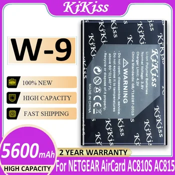 KiKiss Akumulatora W-9 5600mAh Par NETGEAR AirCard AC810S AC815 Verizon Bateria