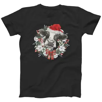 Ziemassvētku Govs T-krekls Vīriešiem Sievietēm Bērniem | Svētku Govs Mīļotājiem | (S-5XL)