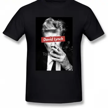 David Lynch Twin Peaks Vīriešu T Krekls Tautas Lēti Lielajam Kokvilnas Crewneck Īsām Piedurknēm Pielāgotas Drēbes