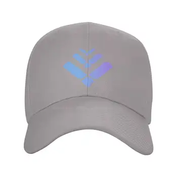 LTO Tīkla augstākās Kvalitātes Denim Logo cap Beisbola cepure Adīta cepure