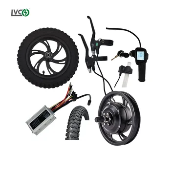 LVCO Sakausējuma Bērnu velosipēds tauku riepu ebike conversion kit elektrisko velosipēdu conversion kit 250w bezmaksas piegāde max 6km/h integrēto riteņu